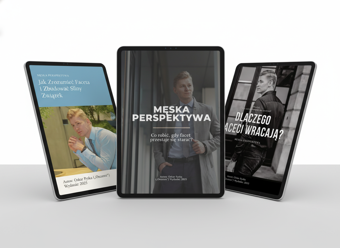 Pakiet 3 eBooków – Męska perspektywa na relacje